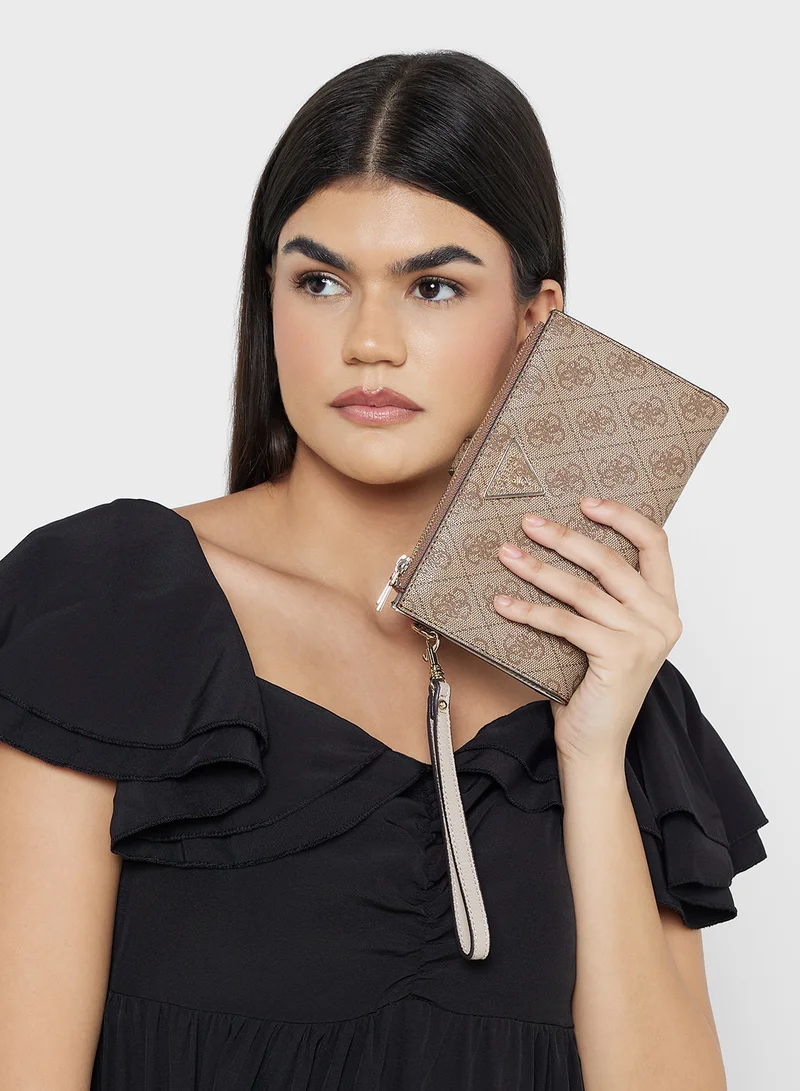 GUESS Laurel Small Zip Around Wallet