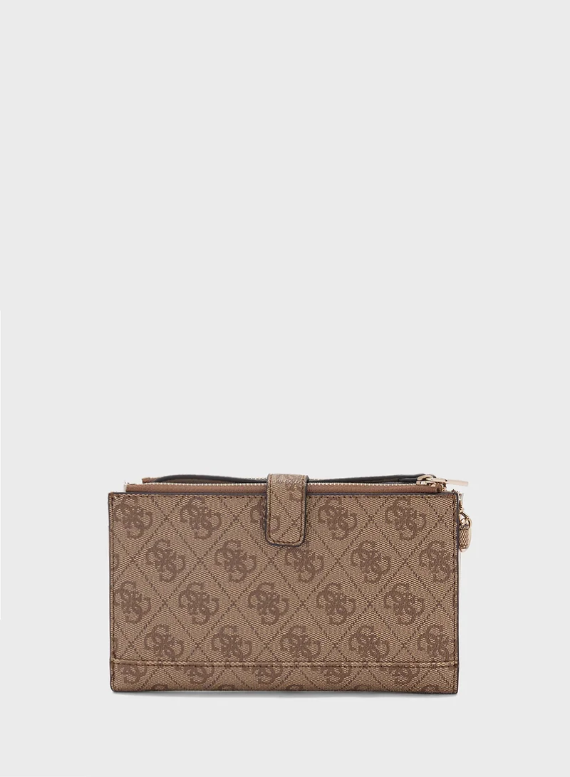 GUESS Laurel Small Zip Around Wallet