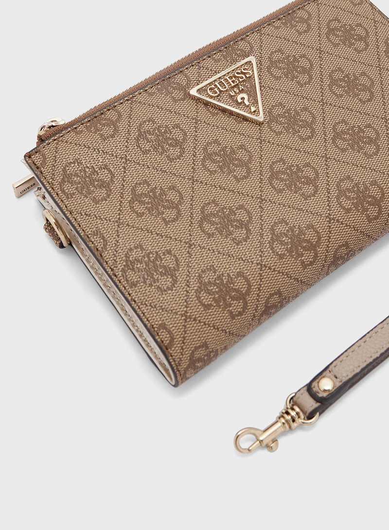 GUESS Laurel Small Zip Around Wallet