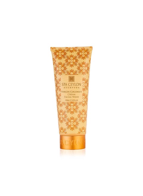 SPA CEYLON VIRGIN COCONUT Cream Facial Wash  Rich  SoftFoaming  Deep Cleansing  SiliconFree  100 Vegetarian  Suitable for all skin types