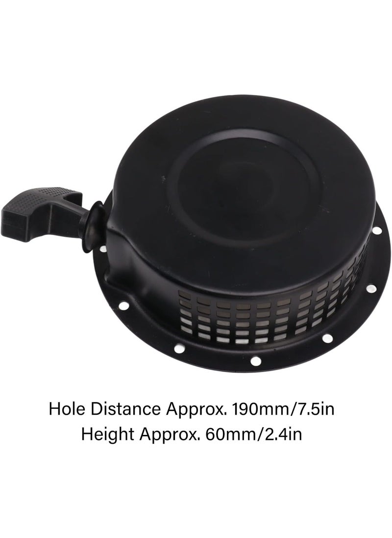 Horoper Pull Start Starter Professional 178F Replacement Pull Start Assembly for Cooled Engine Mini Tiller Generator  - Image 5