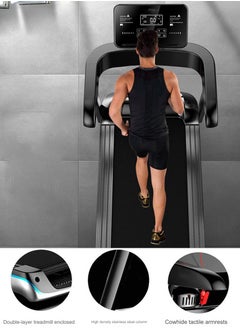 ETG 1-12km/h Adjustable Speed Indoor Home Treadmill Stepper with LED Display, Bluetooth Connection, Audio, Foldable Treadmill 123*68*12.3CM  - Image 5