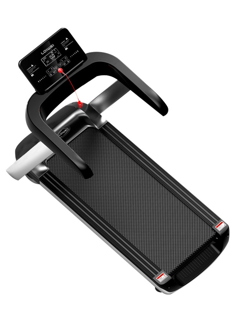 ETG - 1-12km/h Adjustable Speed Indoor Home Treadmill Stepper with LED Display, Bluetooth Connection, Audio, Foldable Treadmill 123*68*12.3CM - Image 1