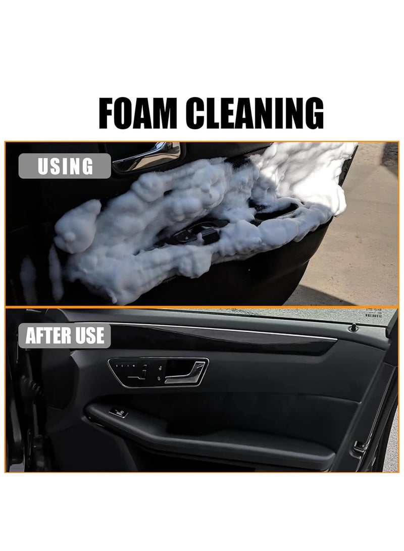Safi WAX Safi Wax Max Foaming Multi-Purpose Cleaner 300ml Foam-Based Low Moisture Spray for Car Seats, Door Panels, Kitchen, Shoes, Office, Home, Central Consoles, Upholstery Natural Fragrance DIY & Professional Use, SFW-80 - Image 5
