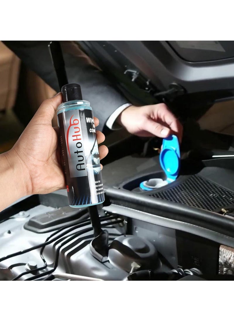 Auto Hub Auto Hub Windshield Washer Fluid for Car Car Windshield Cleaner Liquid In Concentrate Form (20 ML Enough For 1L Tank) - Instant and Streak Free Car Glass Cleaning from Our Car Wiper Liquid  - Image 3