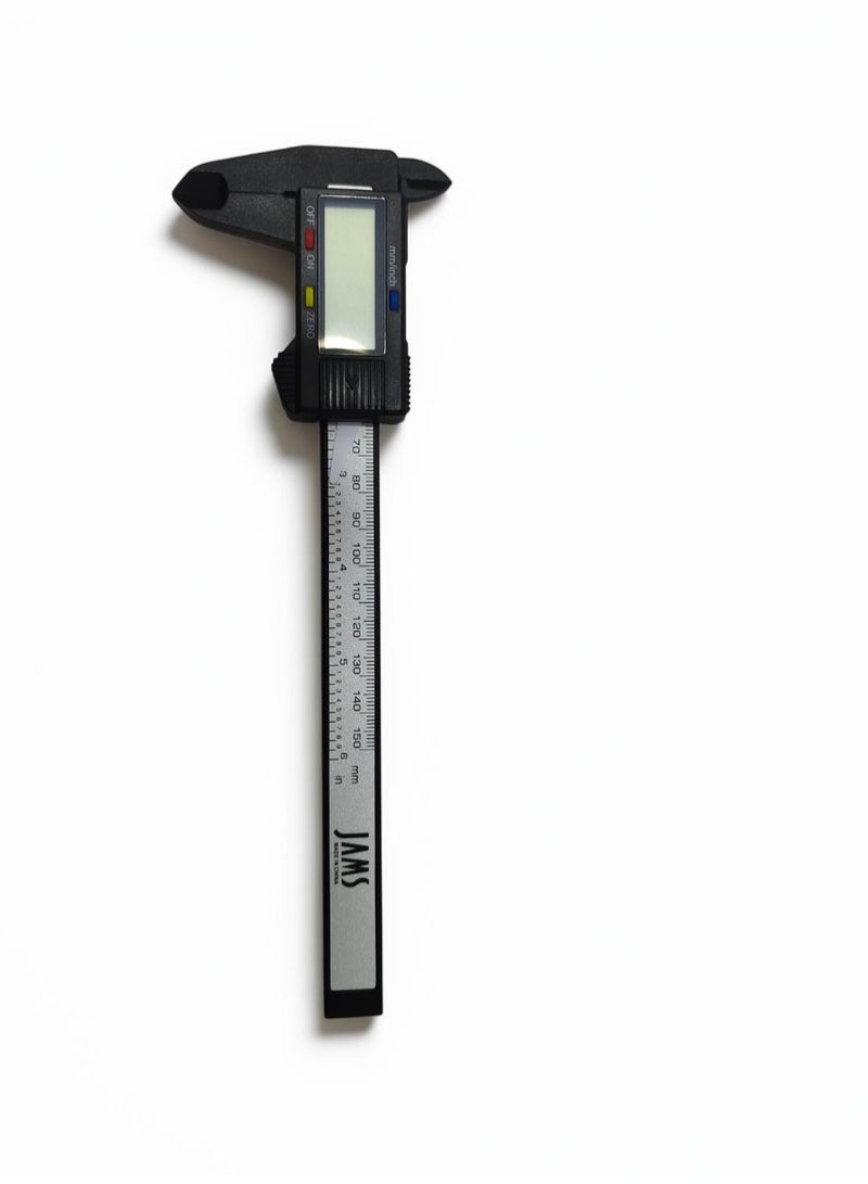 6 Inch Digital Vernier Caliper 150mm Measuring Gauge With LCD Screen - Image 3