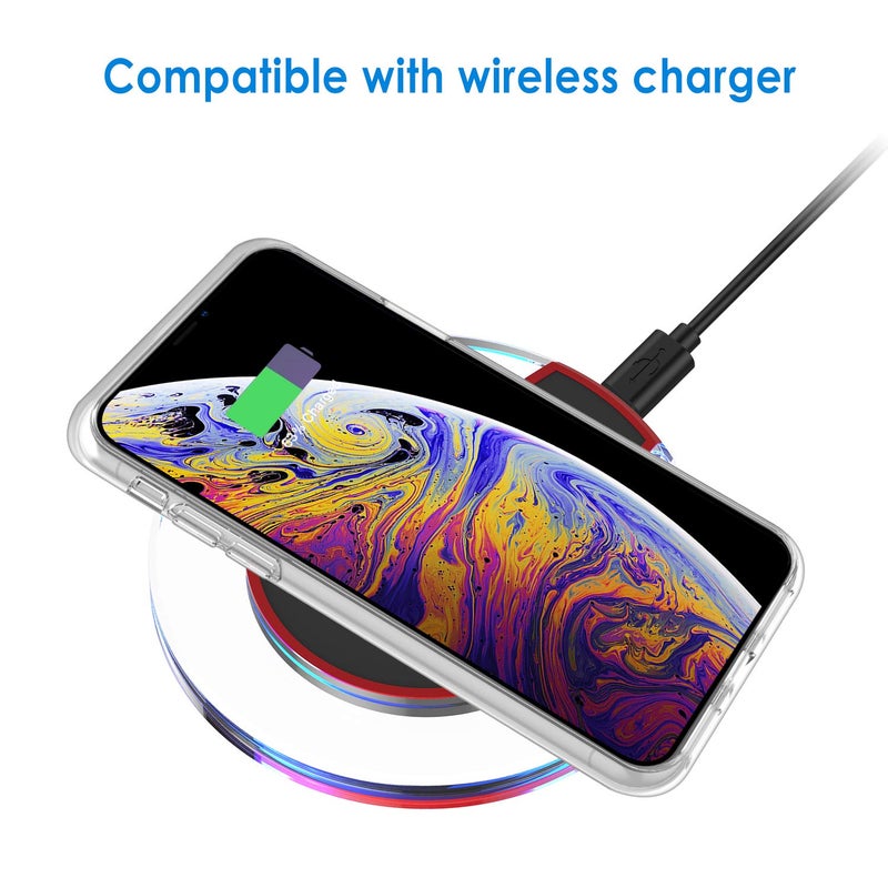 JETech Case for iPhone Xs Max 6.5-Inch, Non-Yellowing Shockproof Phone Bumper Cover, Anti-Scratch Clear Back (Clear) - Image 4