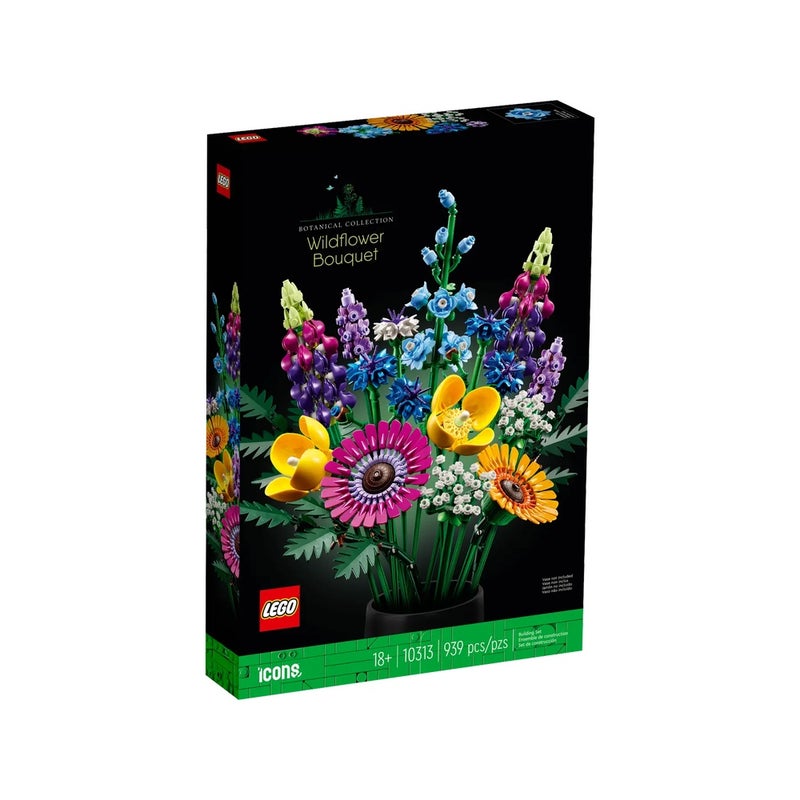LEGO - Wildflower Bouquet 939 Pieces - 10313 - Image 1