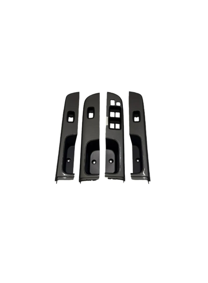 Nissan Patrol Safari FJ 2007-2020 Window Switch Trim Cover Interior Black Premium Design Easy Installation