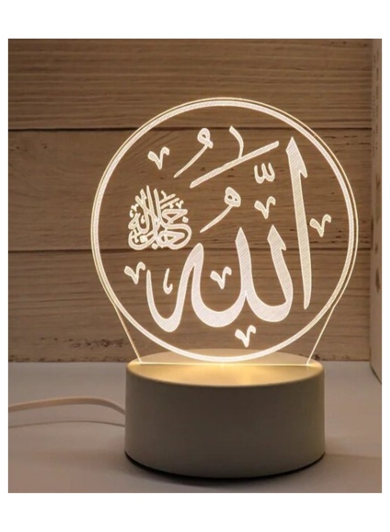 هويتك قم بإضاءة شهر رمضان الخاص بك مع مصباح LED باللون الأبيض  - Image 3