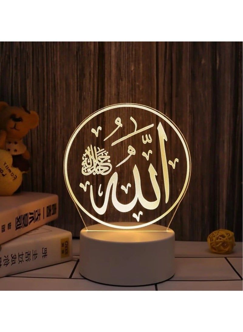 هويتك قم بإضاءة شهر رمضان الخاص بك مع مصباح LED باللون الأبيض  - Image 2