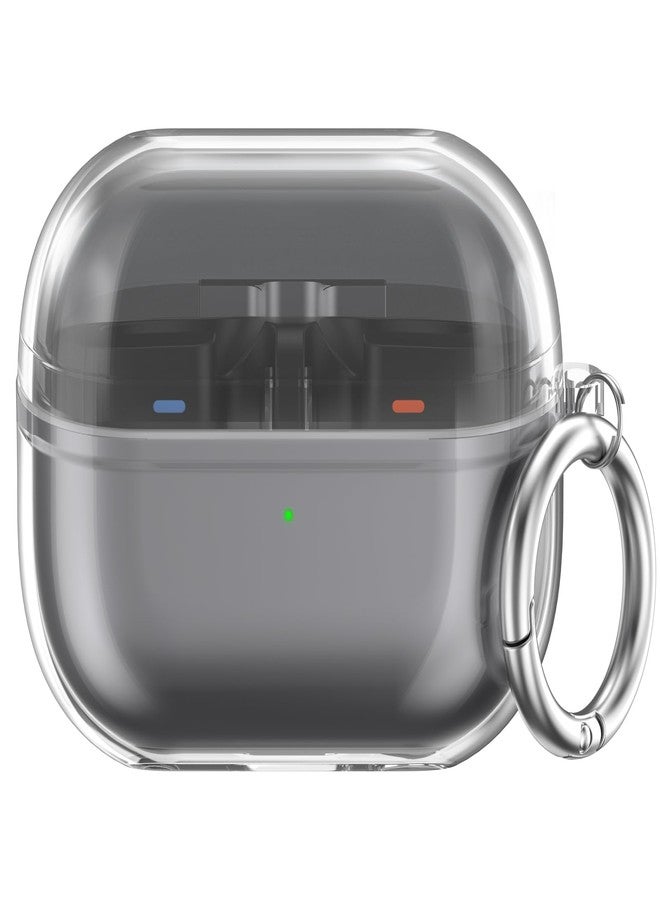 AhaStyle Transparent Case for Samsung Galaxy Buds 3 FE (2025) / Galaxy Buds3 Pro and Galaxy Buds 3 (2024) [Anti-Yellowing] Soft TPU Protective Case Compatible with Samsung Galaxy Buds3 Series - Image 2