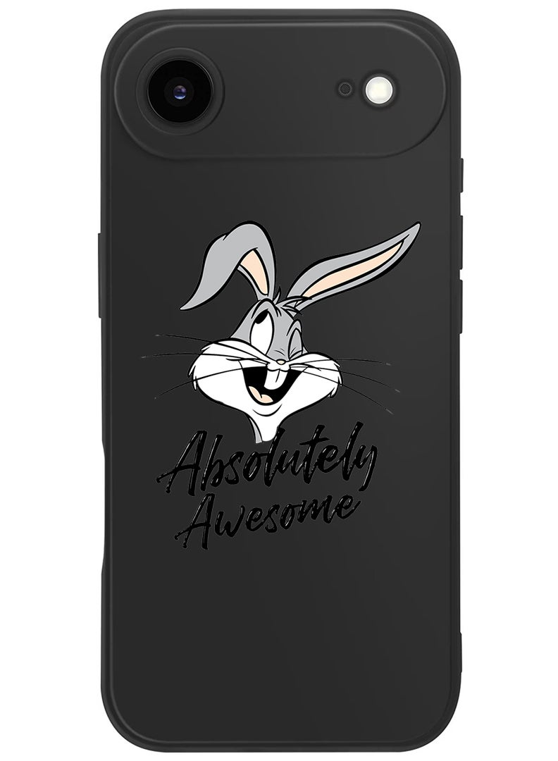 Theodor Protective Slim Fit Case Liquid Silicone Cover with Full Body Protection Anti-Scratch Shockproof Case For Apple iPhone 17 Air (Black) Absolutely Awesome - Image 1