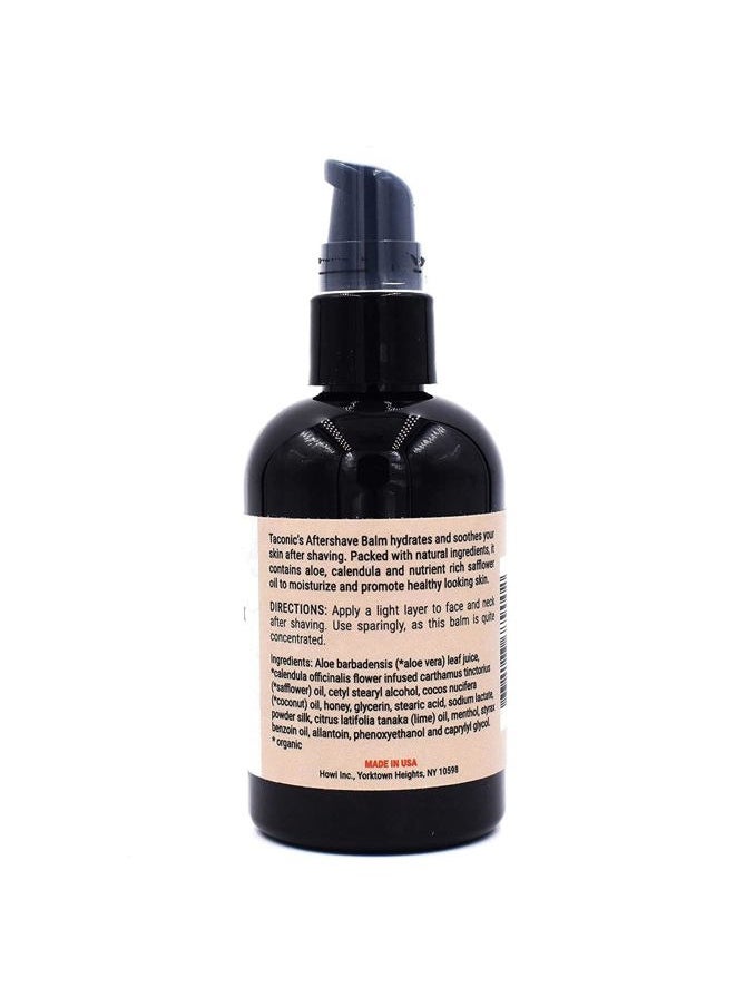 taconic shave Soothing Alcohol Free After Shave Balm 4 oz – Natural and Unscented  - Image 2