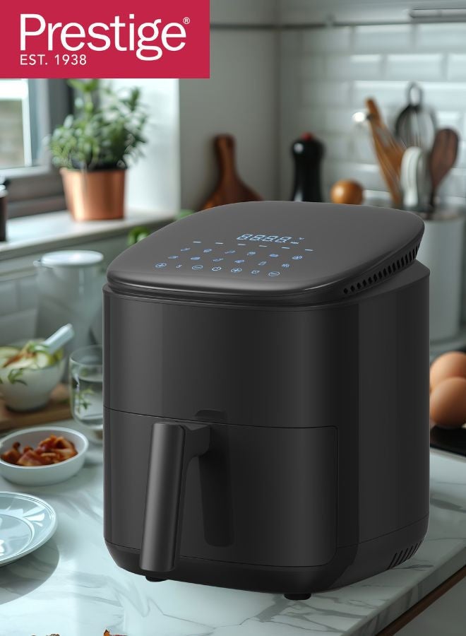 Prestige Air Fryer | Non Stick Coated Frying Pan With Grill | Touch Panel With 12 Preset Function 3.5 L 1500 W PR50319-1 Black - Image 3