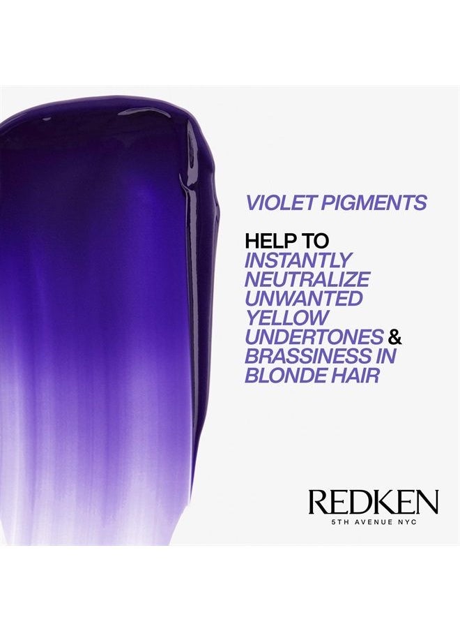 REDKEN - Redken Color Extend Blondage Express Anti-Brass Mask For Blonde & Highlighted Hair | Ultra-Pigmented Purple Hair Toner - Image 1