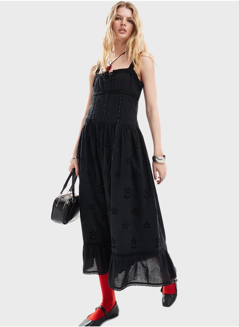 Reclaimed Vintage - Cowgirl Tiered Dress - Image 1