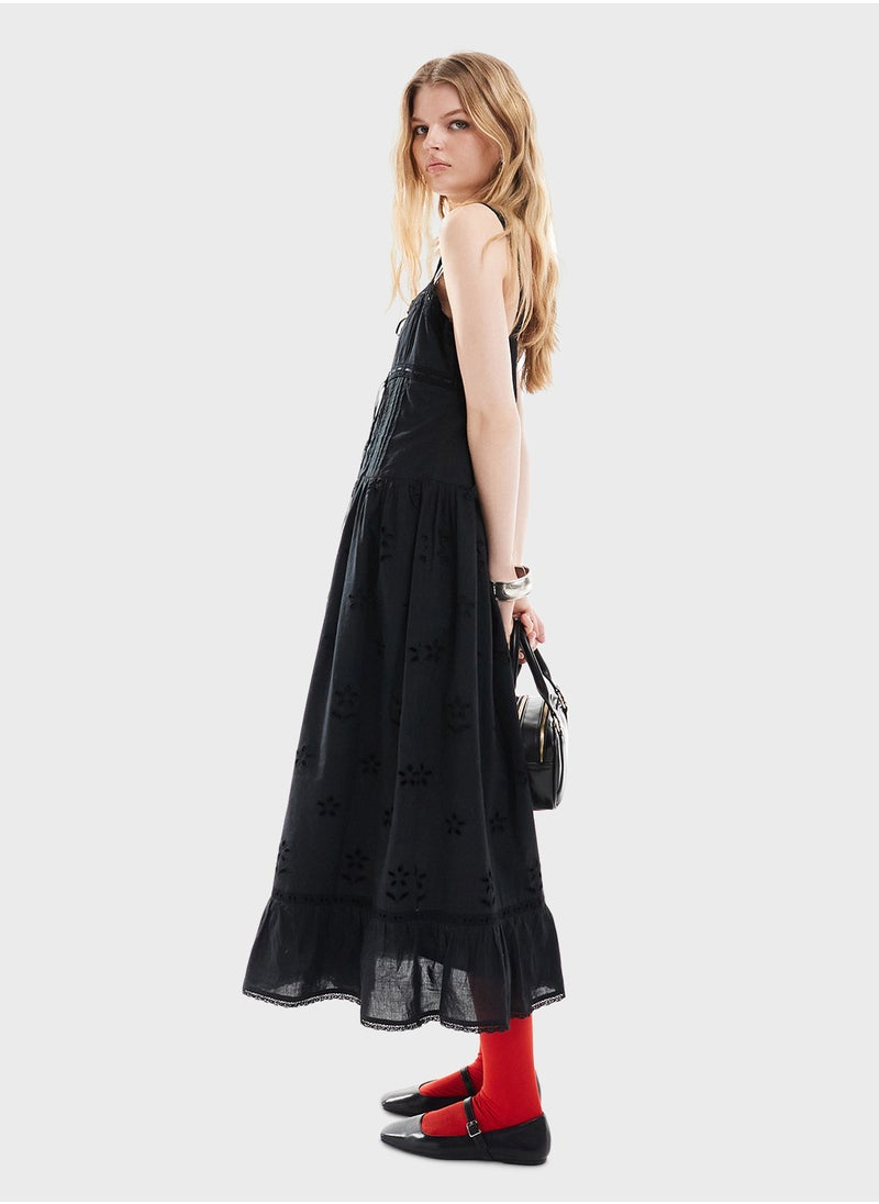 Reclaimed Vintage - Cowgirl Tiered Dress - Image 1
