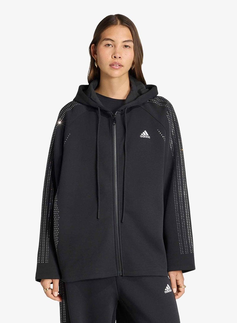 adidas Originals TEAMGEIST RHINESTONE TRACK TOP - Image 1