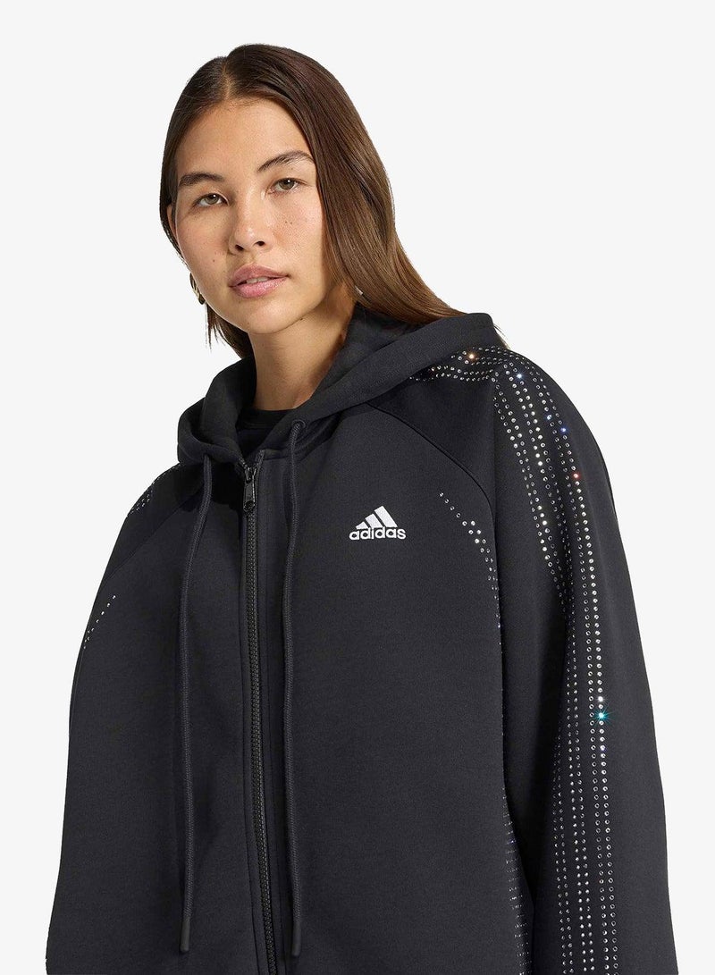 adidas Originals TEAMGEIST RHINESTONE TRACK TOP - Image 3