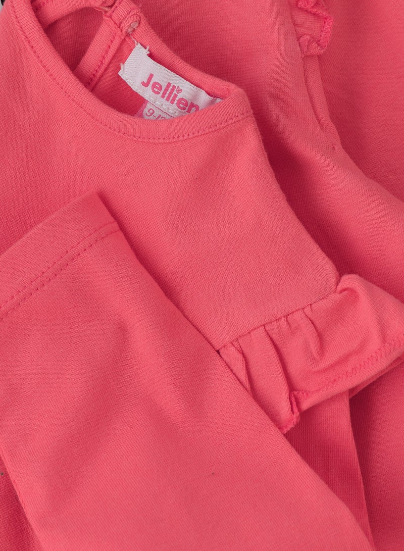 Jelliene Cozy Knit Long Sleeve T-Shirt for Girls - Image 4