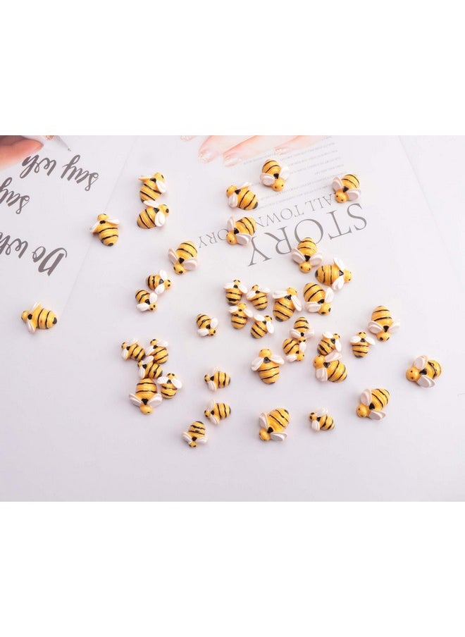 20 Pcs Mini Bee Ornaments Tiny Resin Flatback Embellishment Bumble Bee For Hair Clip Diy Craft Art Project Home Garden Decoration Supplies Jewelry Making Scrapbooking (Small) - pzsku/Z8AA930E10E3C813C6DCBZ/45/_/1734348029/d9b3758e-e291-439b-a11d-00c2a94dee00