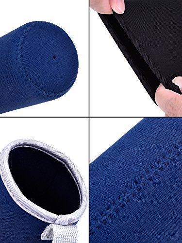 Mudder 2 Pieces Water Bottle Sleeve Neoprene Nylon Bottle Sleeve for 19.4 oz Glass Water Bottle, 550 ml - Image 5