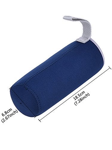 Mudder 2 Pieces Water Bottle Sleeve Neoprene Nylon Bottle Sleeve for 19.4 oz Glass Water Bottle, 550 ml - Image 3