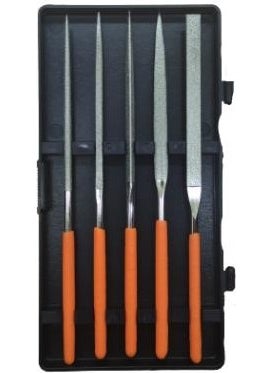 RICO 5 Piece Diamond File Set Length 150 mm 