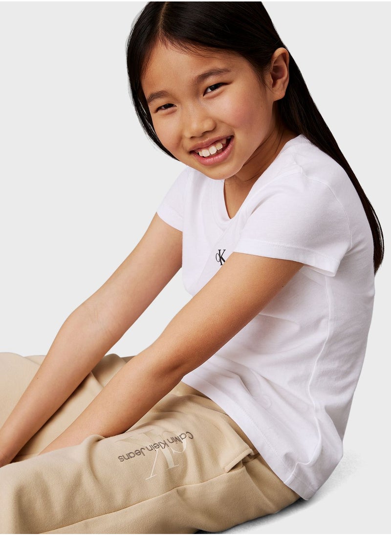 Calvin Klein Jeans - Kids Gradient Logo Trousers - Image 1