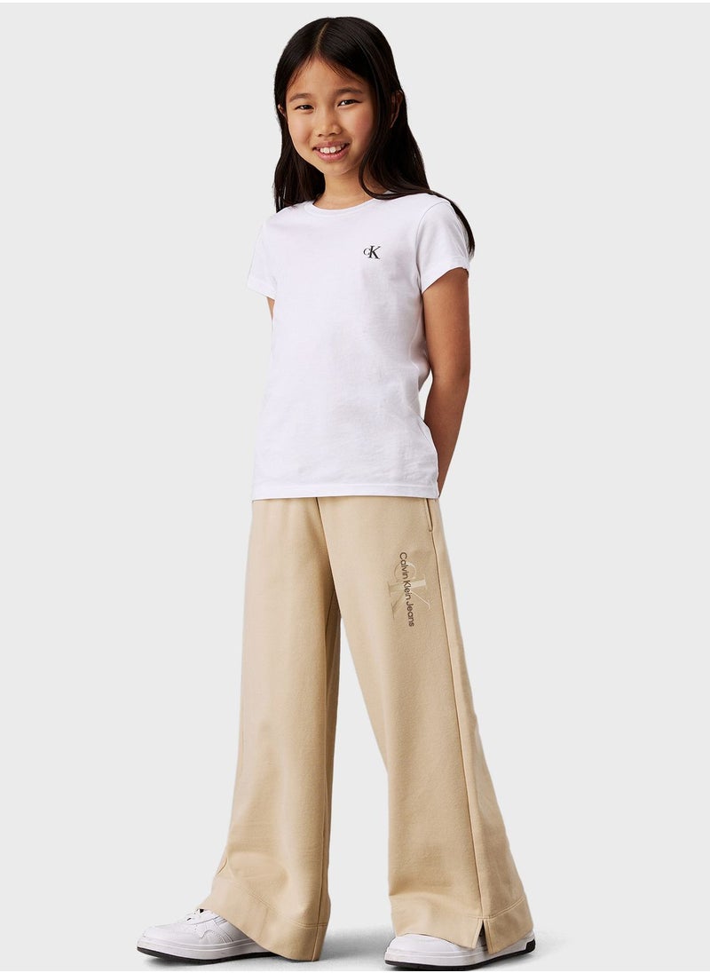 Calvin Klein Jeans - Kids Gradient Logo Trousers - Image 1