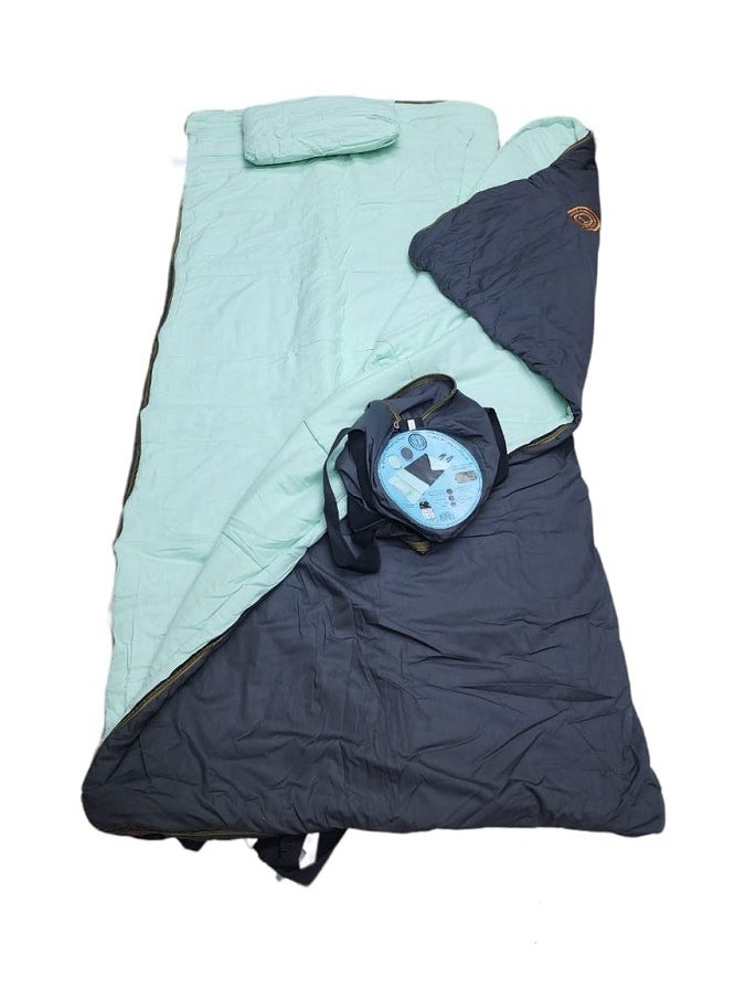 Four Season Sleeping Bag Indoor & Outdoor Use Compact Bags are Perfect For Hiking Backpacking & Camping - pzsku/Z8AA9557A3C0E11FDD601Z/45/_/1697904581/cbe6f61d-a88e-4b01-a6d9-2f21dddb6374