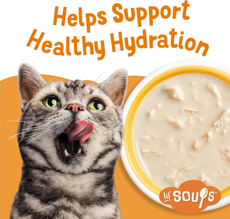 فريسكس برينا فريسكيز نيتشرال (Purina Friskies Natural)، طعام قطط رطب خالي من الحبوب، حلوى قطط قابلة للمضغ، نكهة دجاج مفتتة – (عبوة تحتوي على 8 علب، كل علبة بوزن 1.2 أوقية) - Image 4