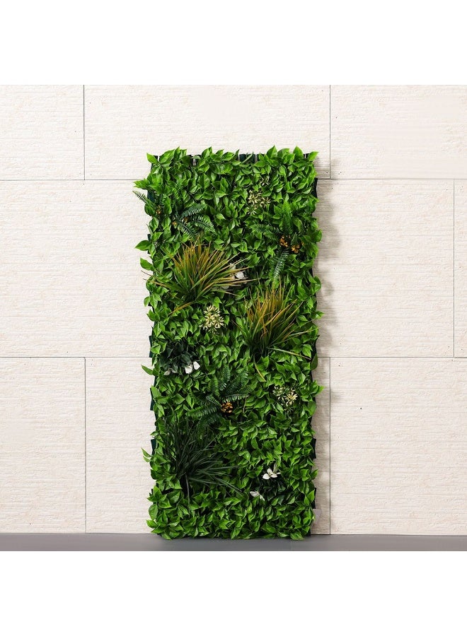 DANUBE HOME Artificial PVC Willow Fence - 100x200 cm | Outdoor Decorative Privacy Panel | Green Polyethylene | Weather Resistant | Ideal for Gardens, Patios & Yards | 1 Year Warranty - Image 1