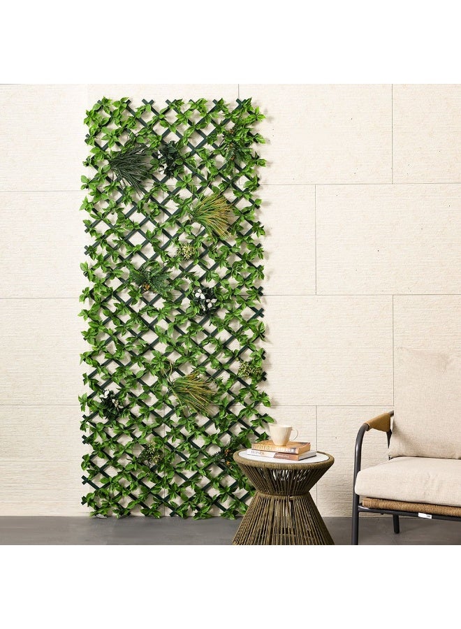 DANUBE HOME Artificial PVC Willow Fence - 100x200 cm | Outdoor Decorative Privacy Panel | Green Polyethylene | Weather Resistant | Ideal for Gardens, Patios & Yards | 1 Year Warranty - Image 5
