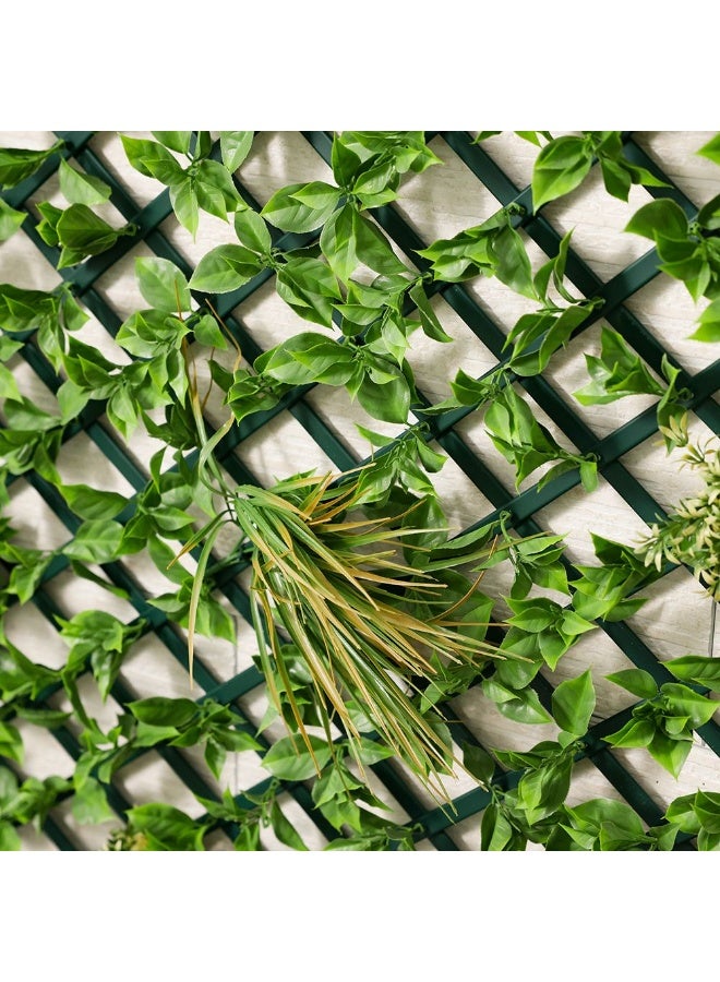 DANUBE HOME Artificial PVC Willow Fence - 100x200 cm | Outdoor Decorative Privacy Panel | Green Polyethylene | Weather Resistant | Ideal for Gardens, Patios & Yards | 1 Year Warranty - Image 3