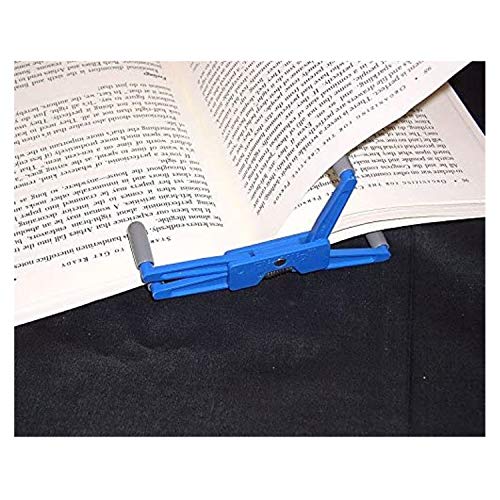 FlipKlip Portable Book Page Holder for Hands Free Reading in Bed, on The Go, on The Treadmill & Exercise Bike - Works on Hardcovers, Paperbacks, Magazines, and Comic, Art, Piano and Recipe Books - Image 3
