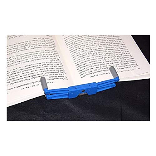 FlipKlip Portable Book Page Holder for Hands Free Reading in Bed, on The Go, on The Treadmill & Exercise Bike - Works on Hardcovers, Paperbacks, Magazines, and Comic, Art, Piano and Recipe Books - Image 2