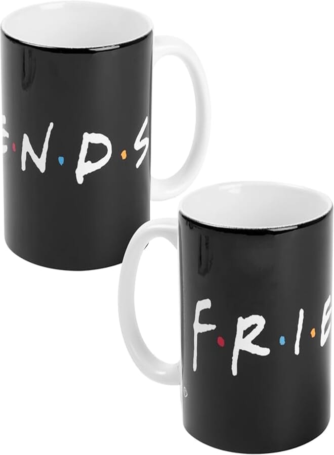 ella - Friends Mug With Logo Design Black