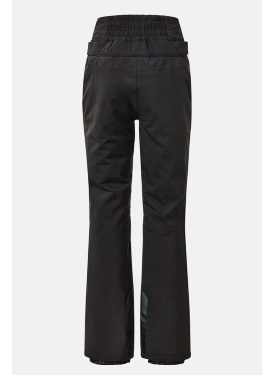 Tchibo Women Sportswear Fit High Waist Ski Pants, Black  - Image 3