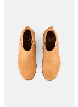 TOMS Kids Boy Leilani Slip On Causal Boots, Brown  - Image 3