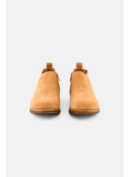 TOMS Kids Boy Leilani Slip On Causal Boots, Brown  - Image 2