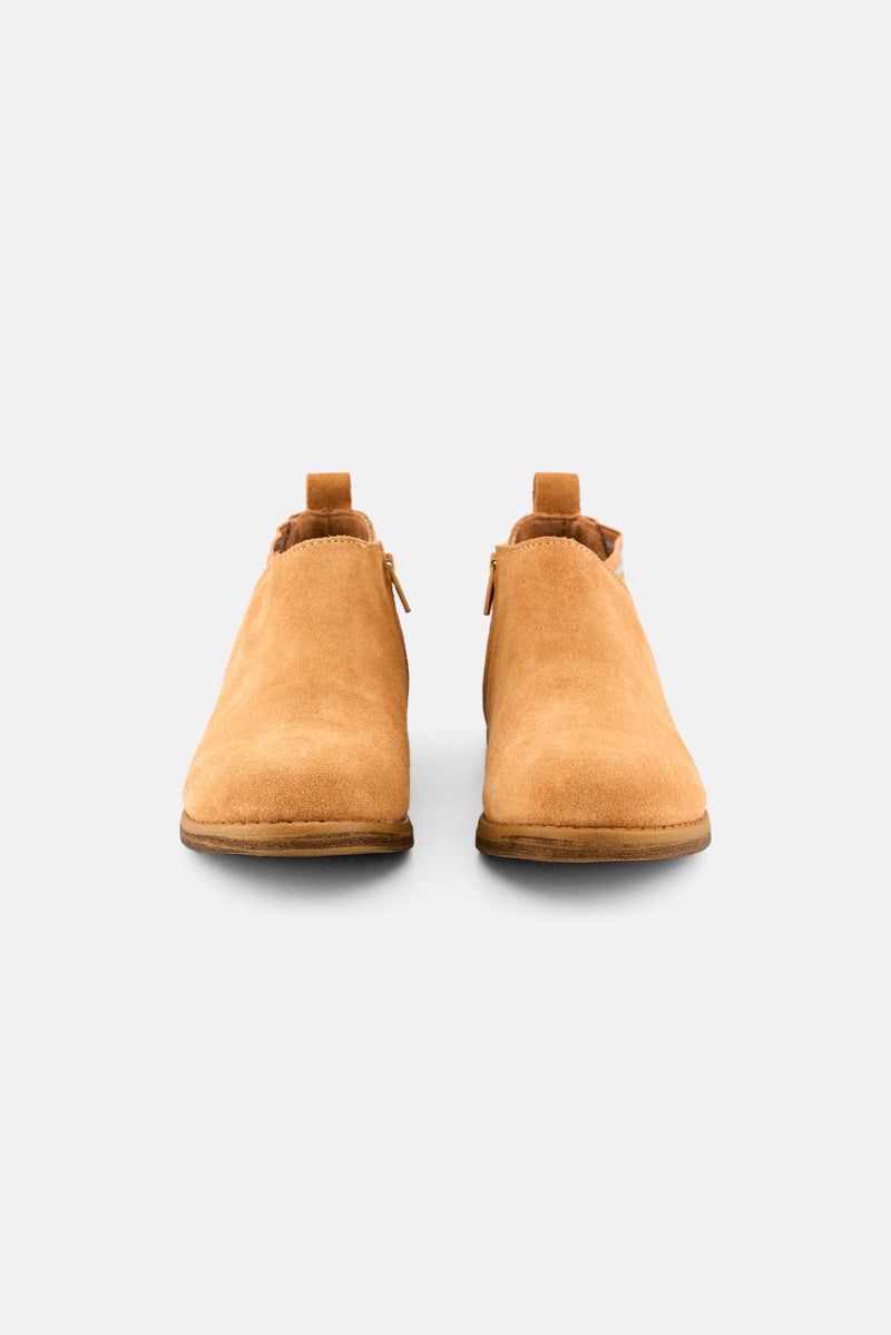 TOMS Kids Boy Leilani Slip On Causal Boots, Brown  - Image 2