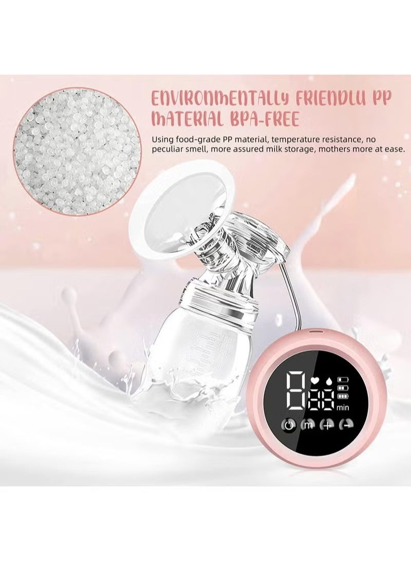 LO.BABY.VE Portable Pain Free Big Suction Bilateral Electric Breast Pump, Rechargeable With LCD Screen - Image 2