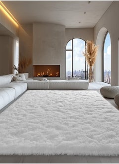 CHU DAI Luxury Large Area Rug Hotel Grade Ultra Soft Plush Fuzzy Non-Slip Carpets for Nursery  Living Room Bedroom Hypoallergenic Baby Safe  - Image 1