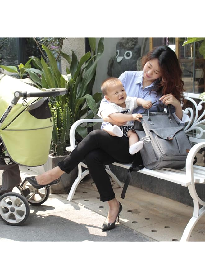 erorex Double Stroller Combo Dark Grey - Image 5