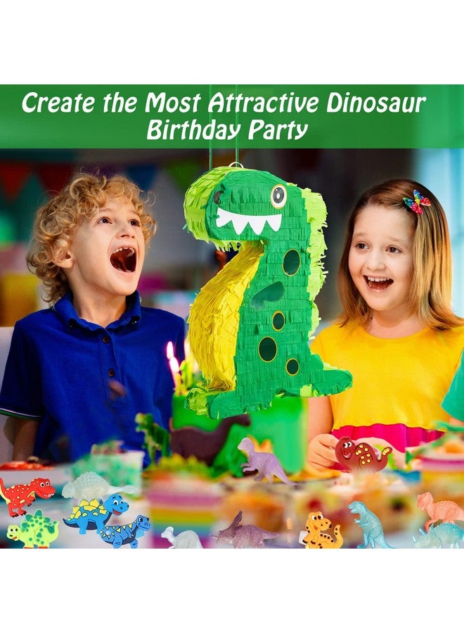 هانايف مجموعة بينياتا ديناصور من هانايف، 141 قطعة لحفلات أعياد الميلاد، مجموعة بينياتا ديناصور مع عصابة للعينين وعصا، 16 × 12 × 3 بوصة، تتضمن هدايا حفلات للأطفال بطابع ديناصور للأولاد والبنات (تصميم رائع) - Image 5