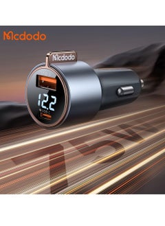 مكدودو شاحن سيارة سريع Mcdodo CC-3690 بشاشة رقمية 75 وات 1C+1A PD  - Image 3