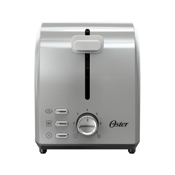 2SLICE TOASTER WITH EXTRA WIDE SLOTS BAGEL TOASTER STAINLESS STEEL