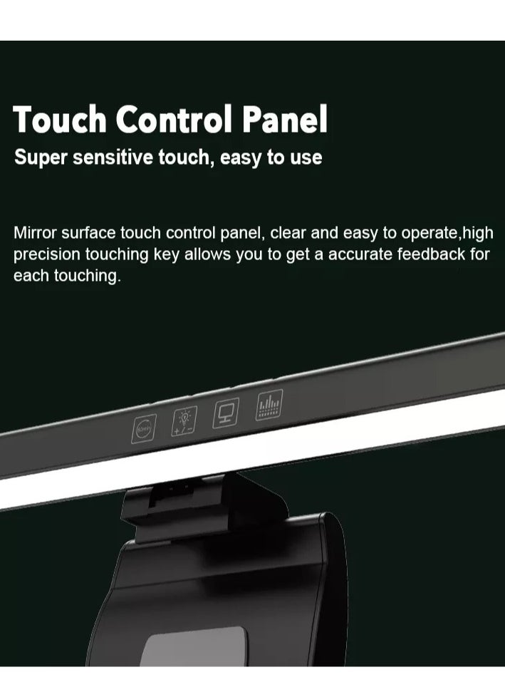 Joshberg - Screen Monitor Light Bar, Computer Monitor Lamp,7 RGB Light Modes, Eye Caring 3 Color Temperature, Atmosphere Desk Lamp for Office, Study, E-Sports - Image 1